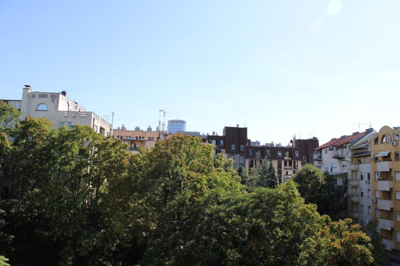 Studio Apartment Financial Park Belgrad Exteriör bild